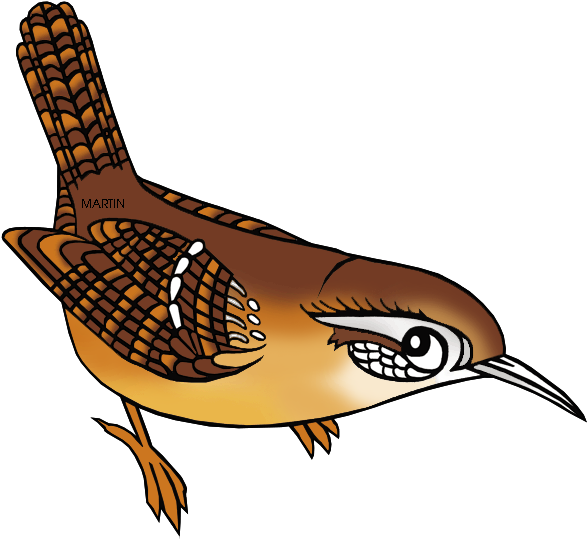 South Carolina State Bird - South Carolina State Bird Clipart - Png Download (648x591), Png Download