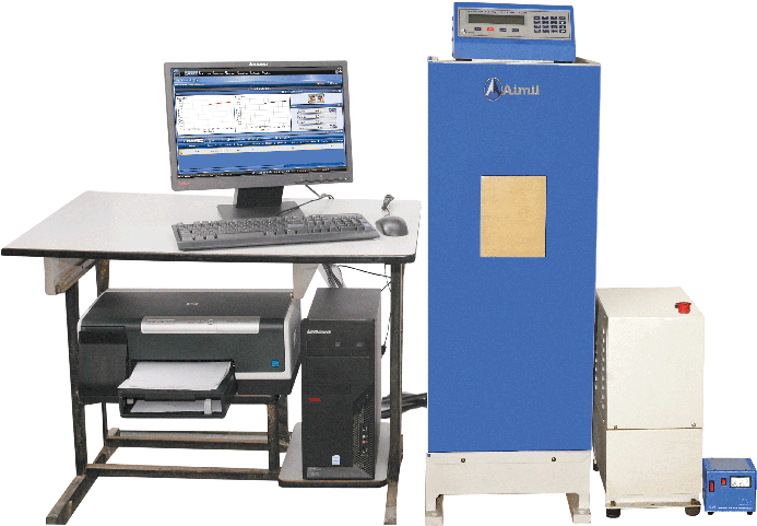 Compression Testing Machine Ctm - Aimil Compression Testing Machine Clipart (700x506), Png Download