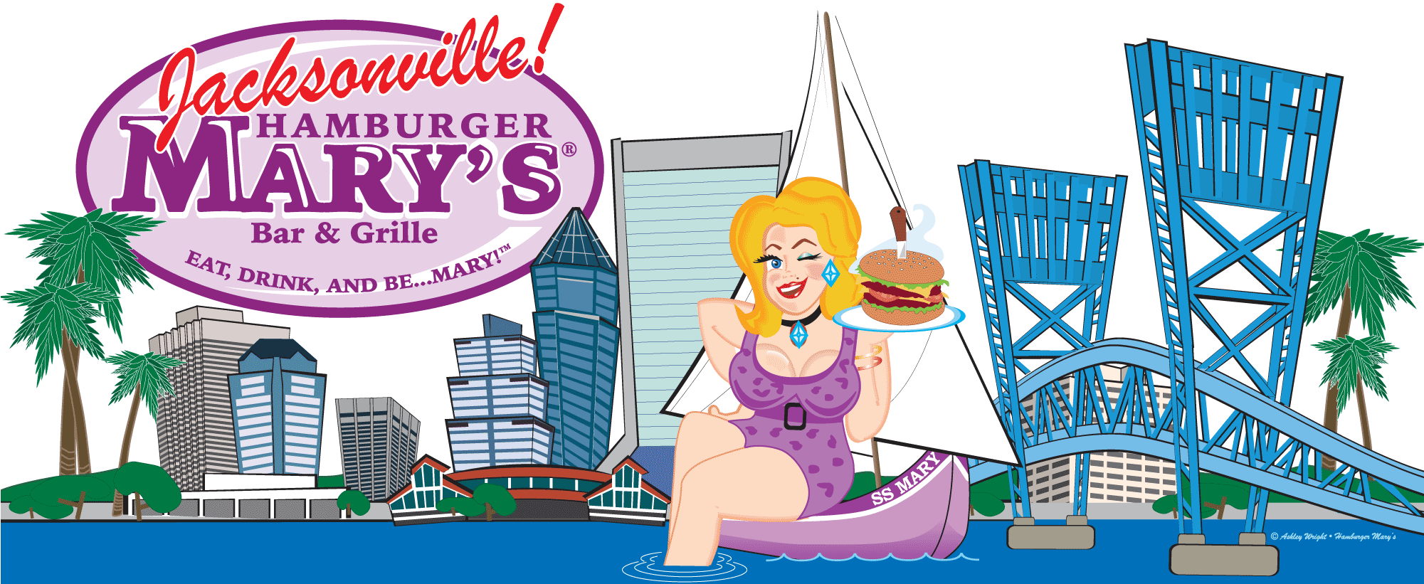 Hamburger Marys Jacksonville Skyline Hamburger Mary's Jacksonville