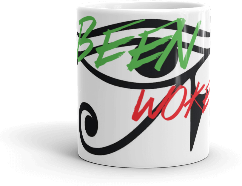 Been Woke W/ Eye Of Ra Mug - Paper Bag Clipart (1000x1000), Png Download