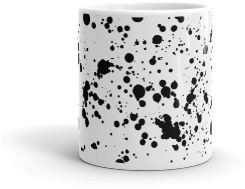 Ink Splatter Grunge Mug - Weird Flex But Ok Clipart (600x600), Png Download