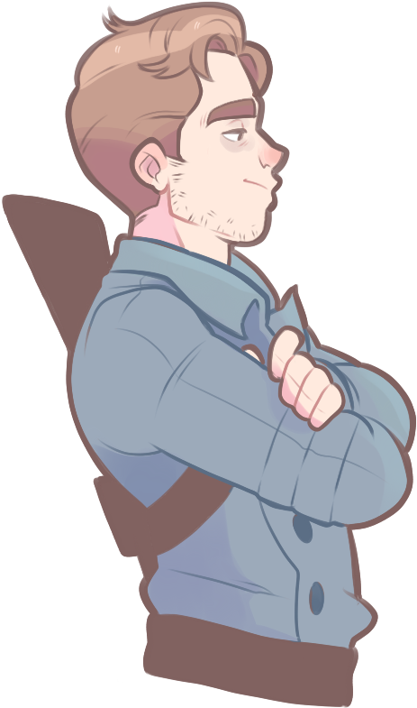 My Art Captain America Marvel Bucky Barnes Winter Soldier - Cartoon Clipart (549x822), Png Download