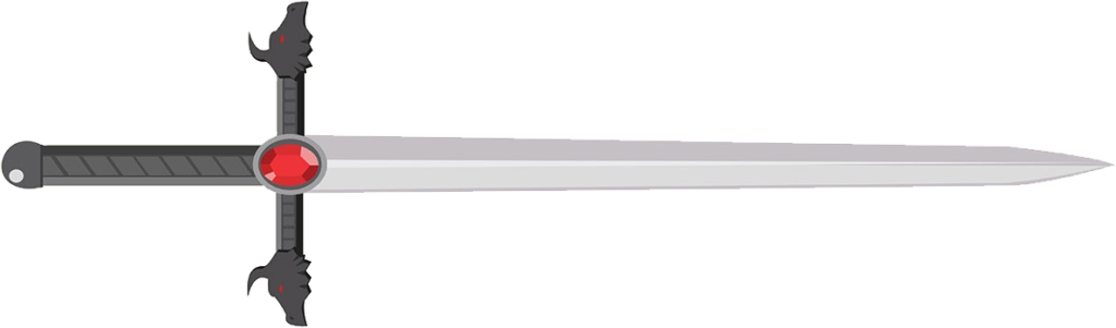 21 - - Blackfyre Sword Png Clipart (1024x301), Png Download