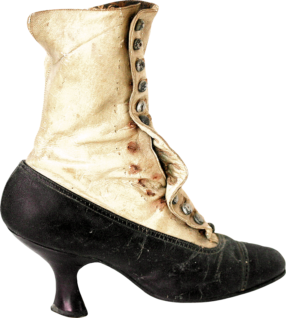 Boot Png Pic - Vintage Shoe Png Transparent Clipart (943x1047), Png Download