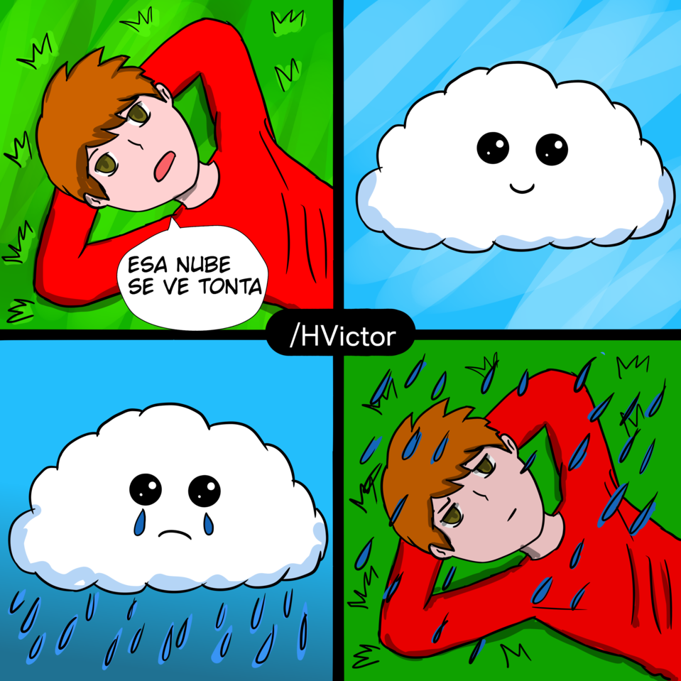 Nube Sensible - Cartoon Clipart (959x959), Png Download