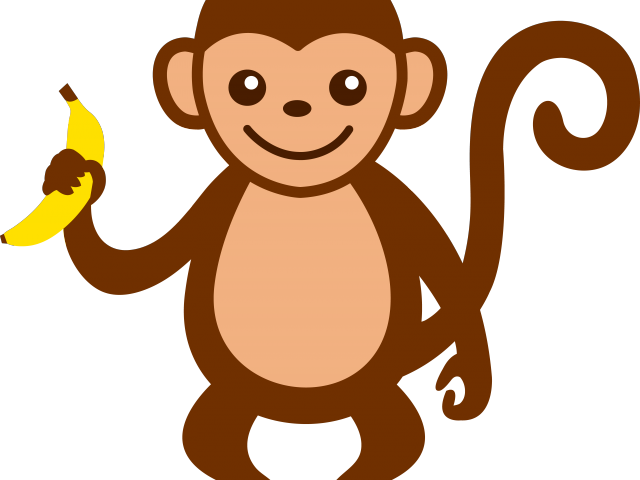 Monkey Clipart - Png Download (640x480), Png Download