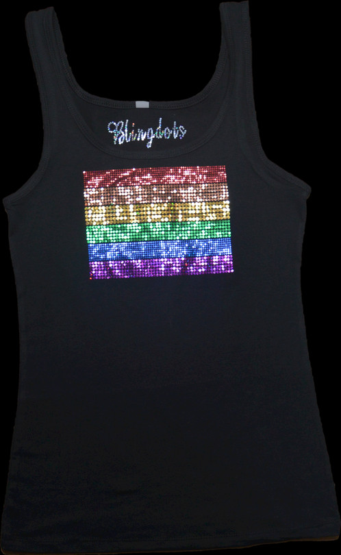 Gay Flag - Active Tank Clipart (498x810), Png Download