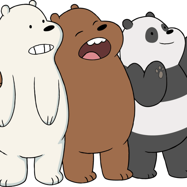 We Bare Bears Png Clipart (640x639), Png Download