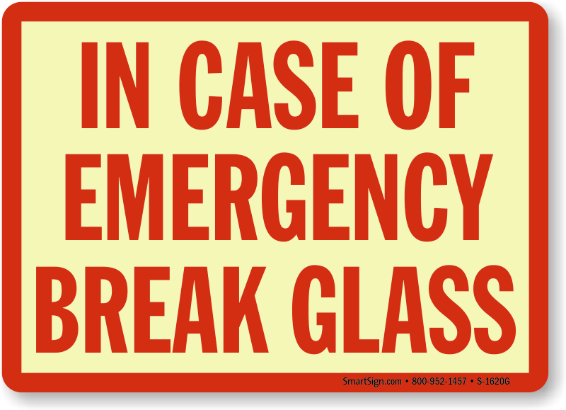 Zoom, Price, Buy - Emergency Break The Glass Clipart (800x579), Png Download