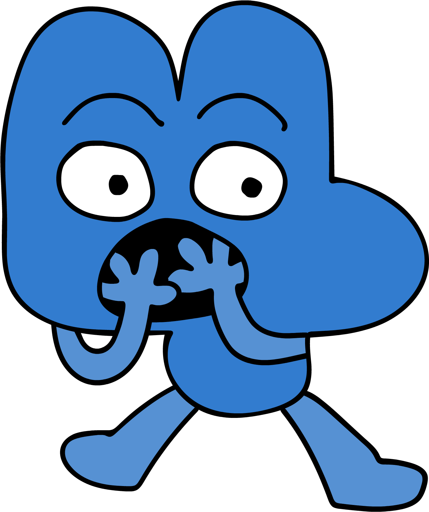Dream Clipart Bubble Head - Battle For Dream Island - Png Download (1463x1743), Png Download