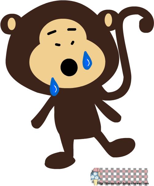 Free Baby Shower Games Pin The Banana - Cartoon Clipart (612x792), Png Download