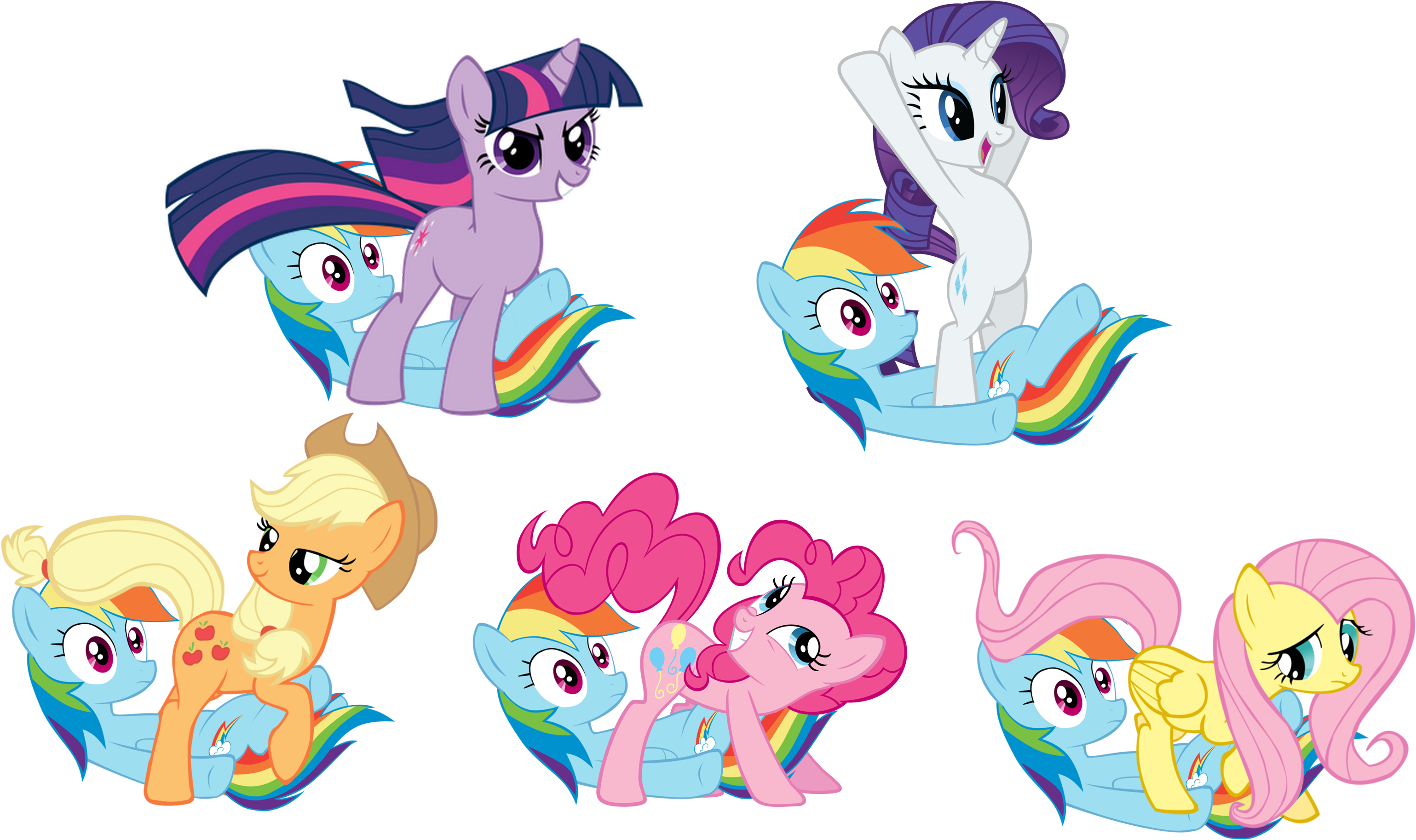 69 Position, Appledash, Applejack, Bipedal, Confused, - Apple Jack Clipart (3115x1874), Png Download