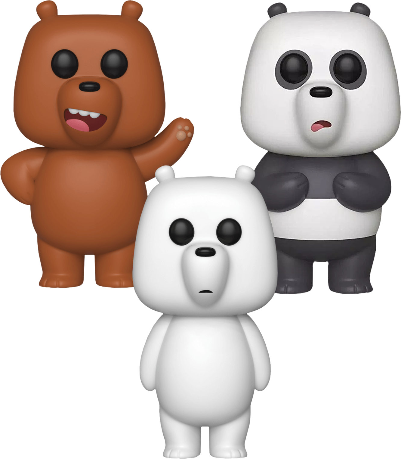 We - We Bare Bears Funko Clipart (1333x1525), Png Download