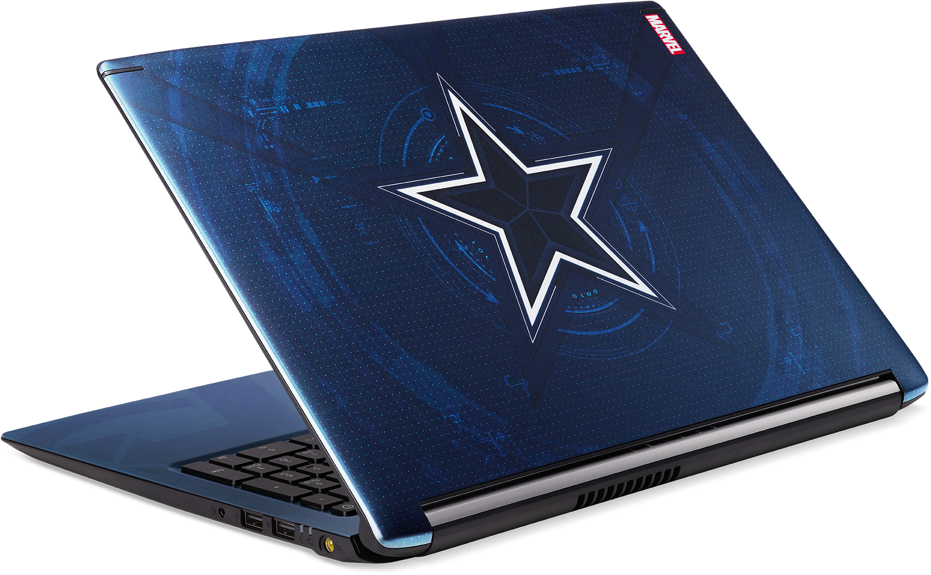 Acer Aspire 6 Marvel Studios' “avengers - Acer Captain America Clipart (2378x1661), Png Download