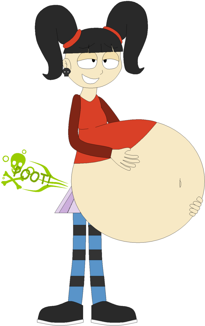 Vector Freeuse Library Fart Clipart Burp - Camp Lakebottom Gretchen Pregnant - Png Download (709x1126), Png Download