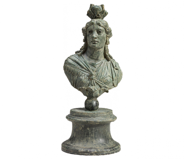 Statuette Of Isis - Isis Statue Png Clipart (600x518), Png Download
