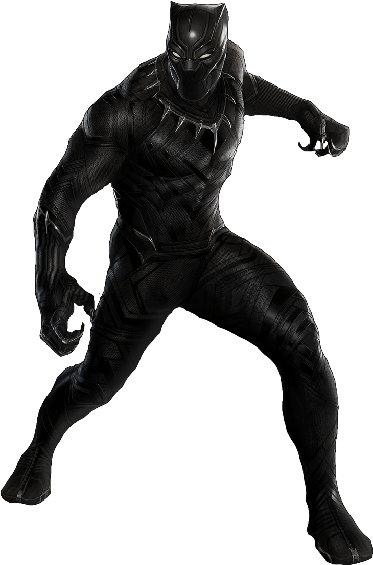 Marvel 2018 - Transparent Black Panther Png Clipart (818x1134), Png Download