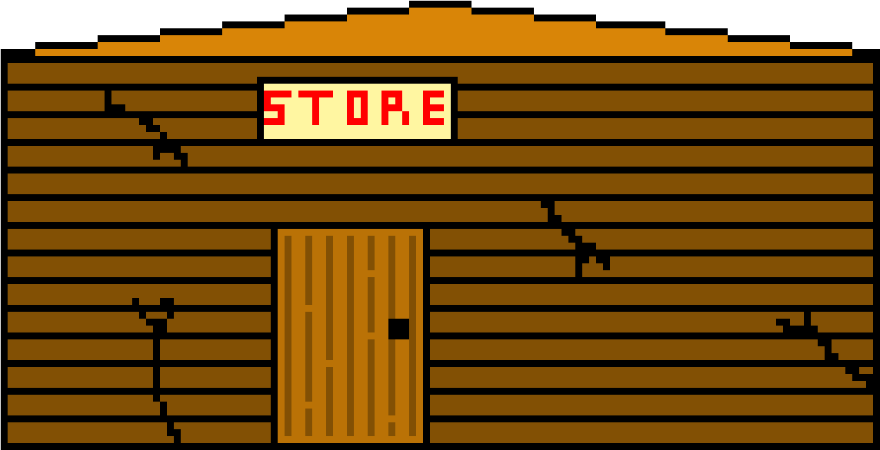 The Store From Blood Moon Desert - Plank Clipart (1330x720), Png Download