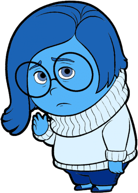 Banner Royalty Free Download Anger Clipart Character - Sadness Inside Out Clipart - Png Download (480x669), Png Download