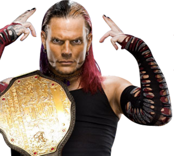 Jeff Hardy - Jeff Hardy Tag Team Championship Clipart (671x600), Png Download