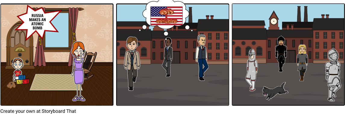 Atomic Bomb - Cartoon Clipart (1164x385), Png Download