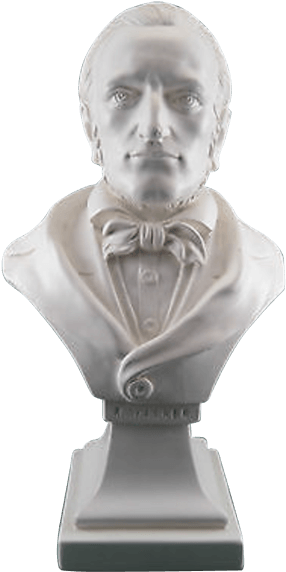 Plaster Bust Richard Wagner - Bust Clipart (600x600), Png Download