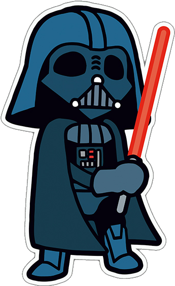 Dark Side 600×600 182 Kb - Emoji Darth Vader Whatsapp Clipart (600x600), Png Download