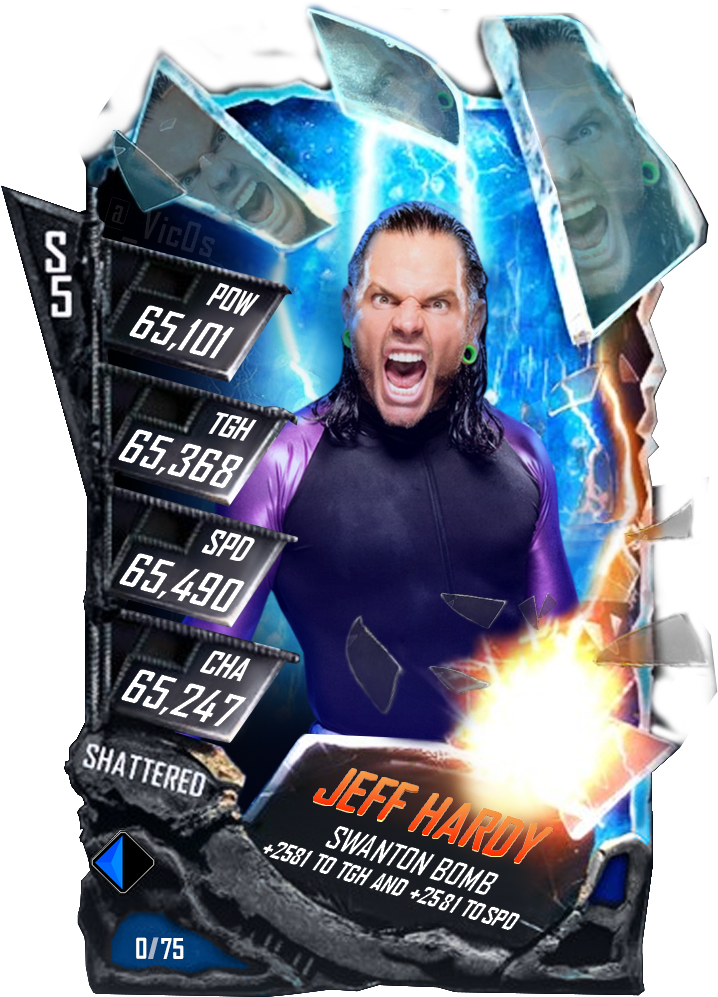 Danielle Bellinie On Twitter - Wwe Supercard Shattered Cards Clipart (896x1080), Png Download