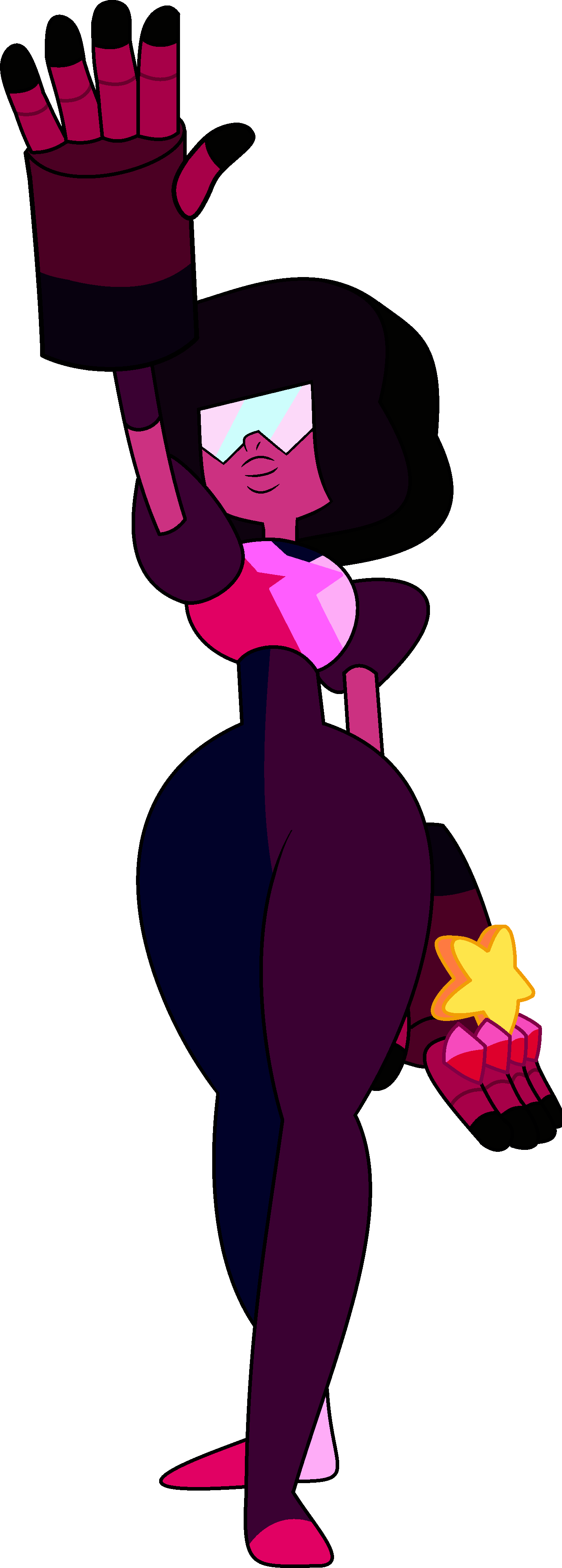 Download - Steven Universe Garnet Png Clipart (1430x3990), Png Download