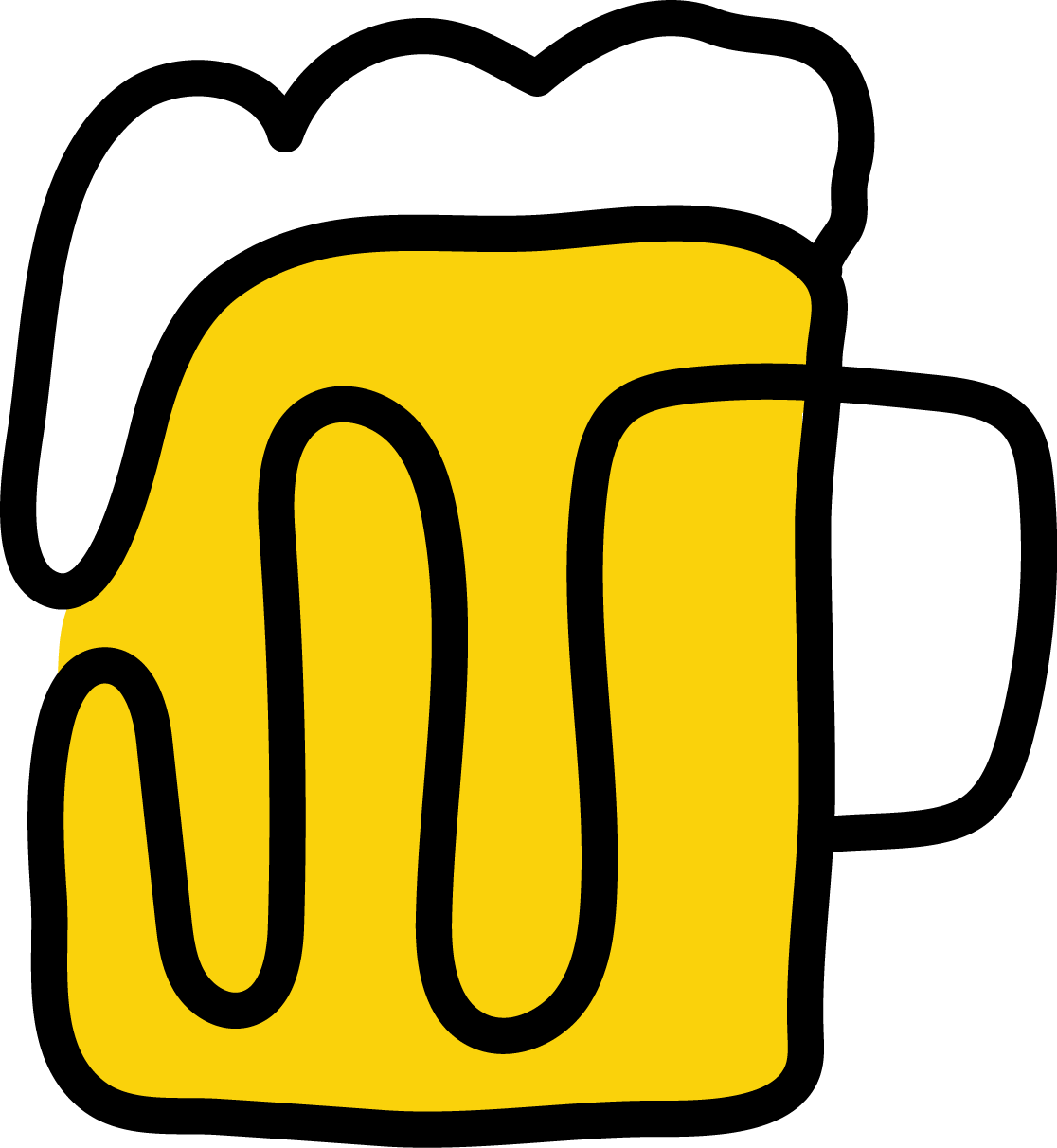 Beer-icon Clipart (1116x1212), Png Download