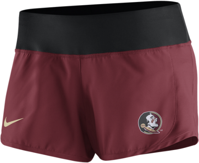 Nike Women's 2016 College Gear Up Crew Shorts With - Board Short Clipart (700x700), Png Download