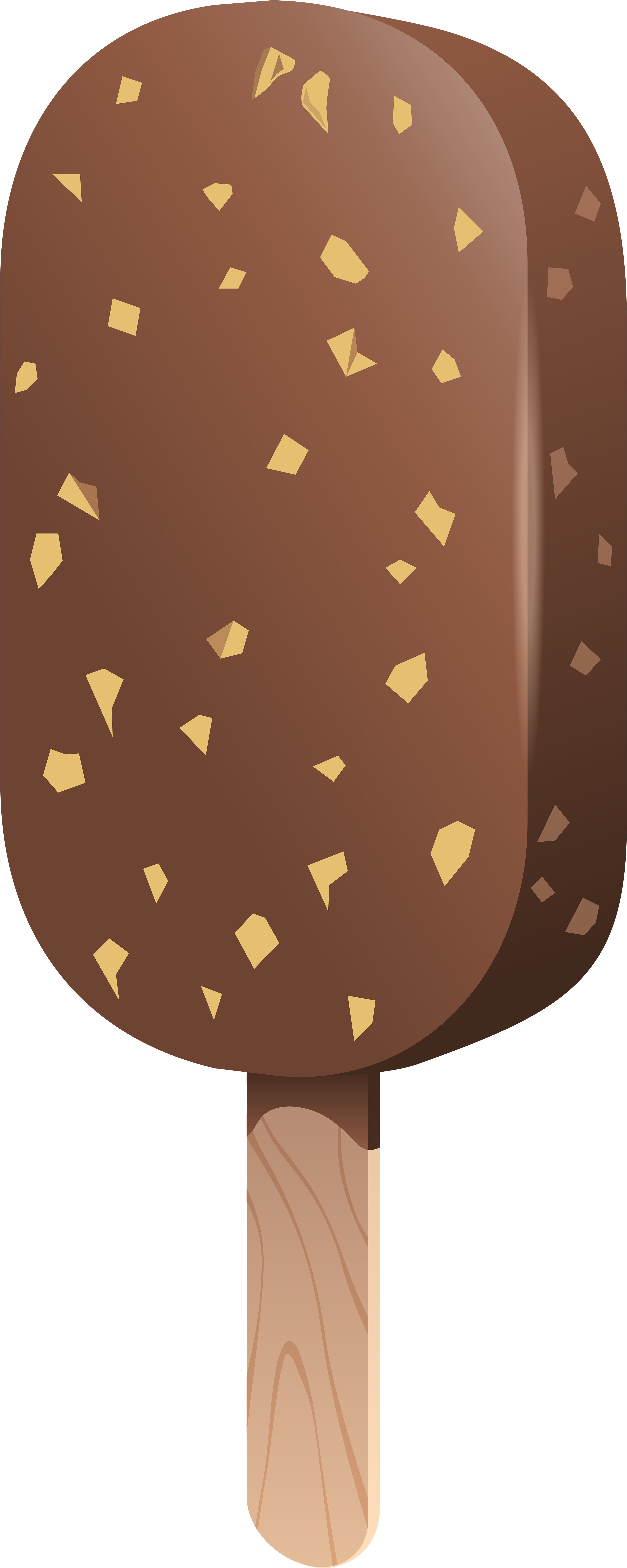 Ice Cream Stick Clip Art Png Image - Ice Cream Bar Clip Art Transparent Png (3316x8000), Png Download