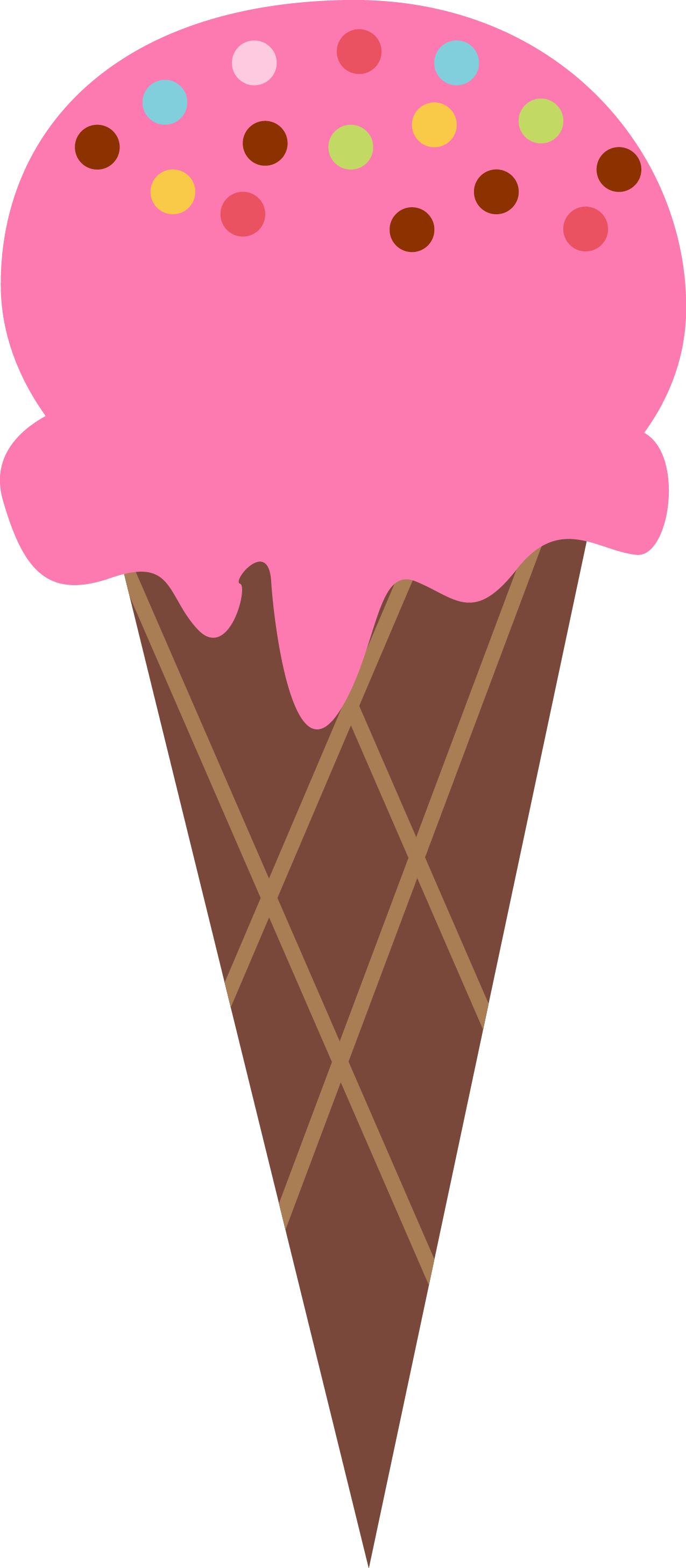 Ice Cream - Summer Ice Cream Clipart - Png Download (1275x2913), Png Download