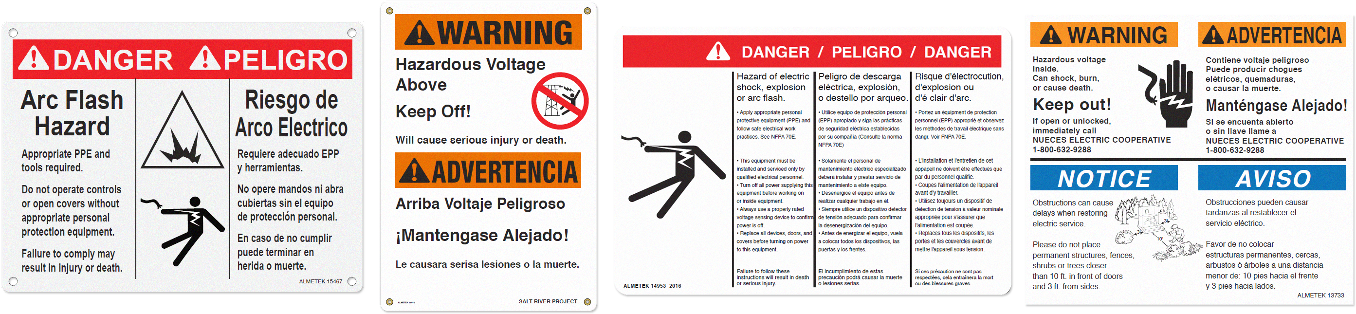 You Can Combine Multiple Hazard Messages Onto One, - Safety Clipart (2833x711), Png Download