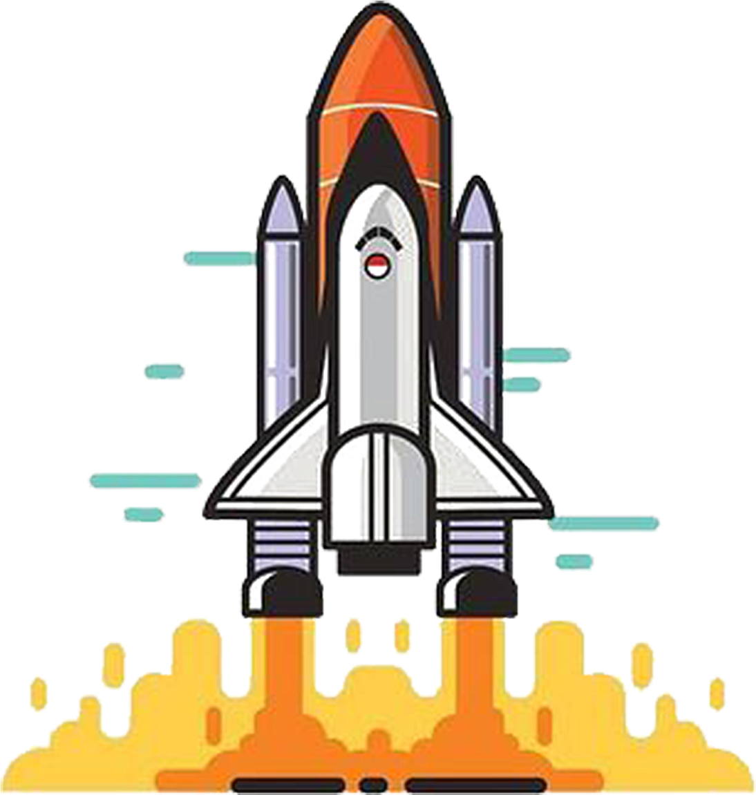 Spaceplane Clipart (2048x2048), Png Download
