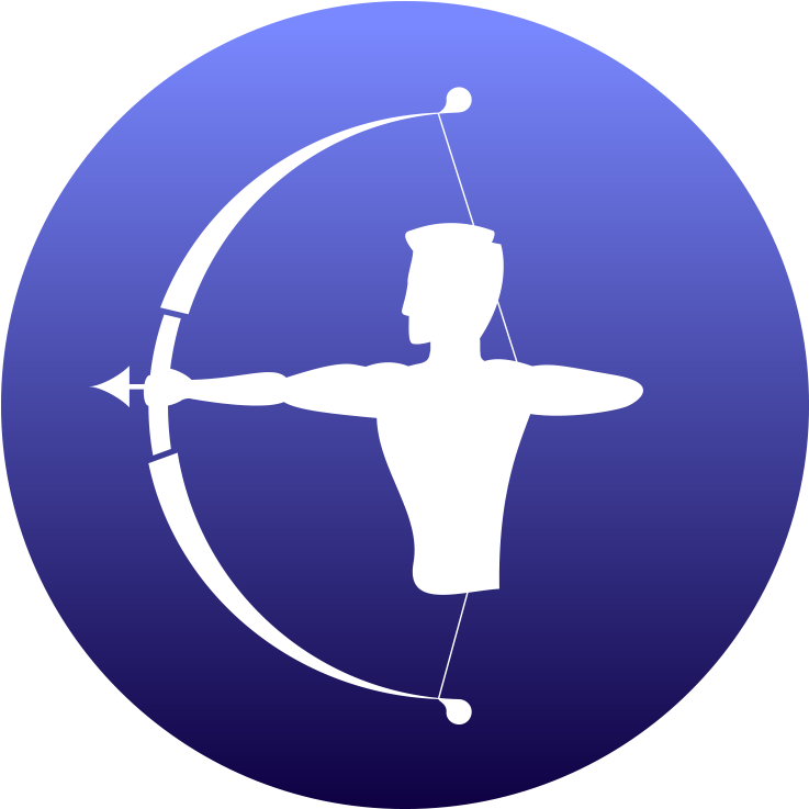 Target Archery Clipart (2300x960), Png Download