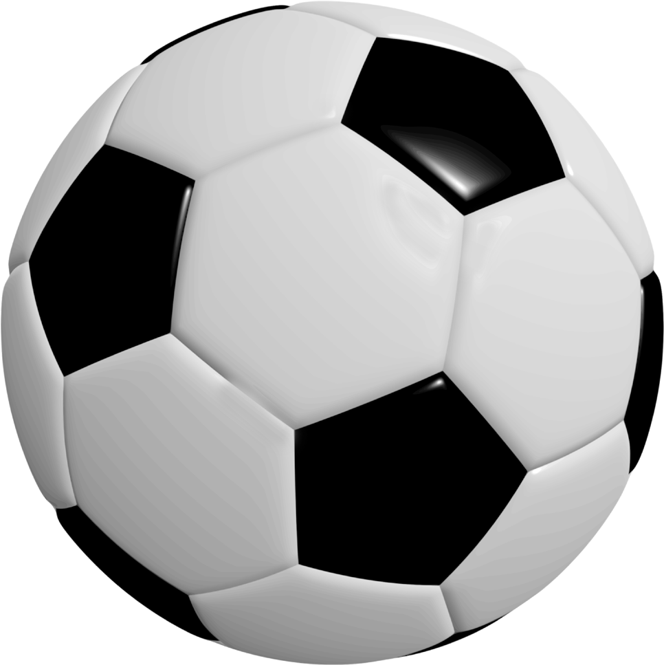 Soccer Ball Png Transparent Clipart (1105x1106), Png Download