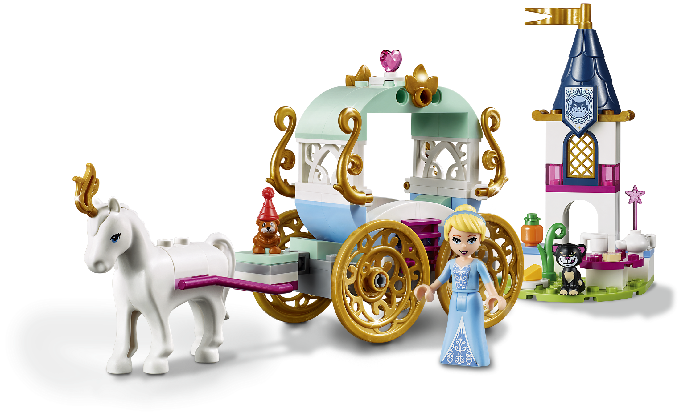 Cinderella Clipart (3641x2048), Png Download