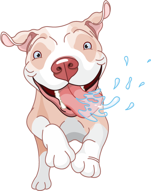 Basic Rules For Dogs - Pit Bull Puppy Clipart - Png Download (600x750), Png Download