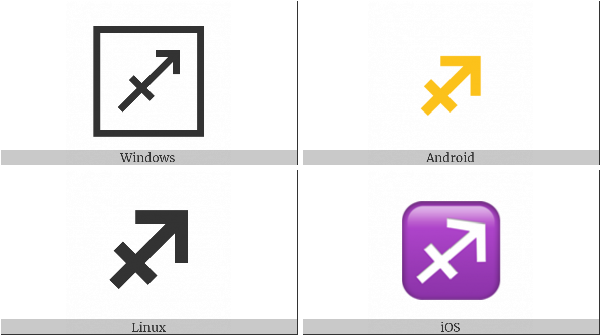 Sagittarius On Various Operating Systems - Cross Clipart (1200x675), Png Download