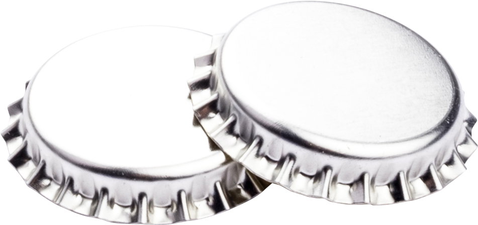26mm Silver Crown Cap Photo - Circle Clipart (1000x1000), Png Download