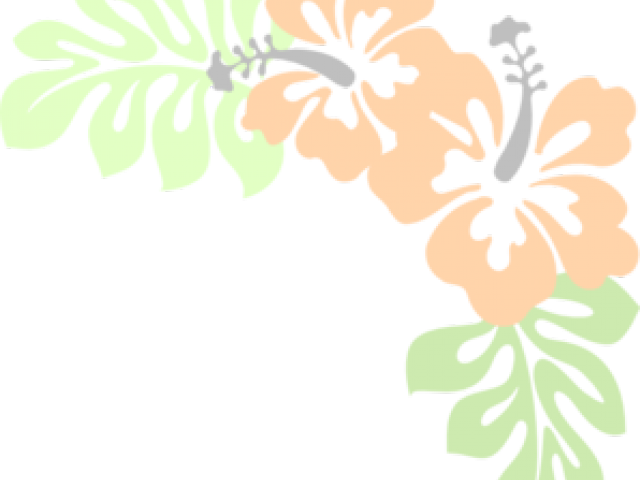 Hibiscus Clipart Peach - Rosemallows - Png Download (640x480), Png Download