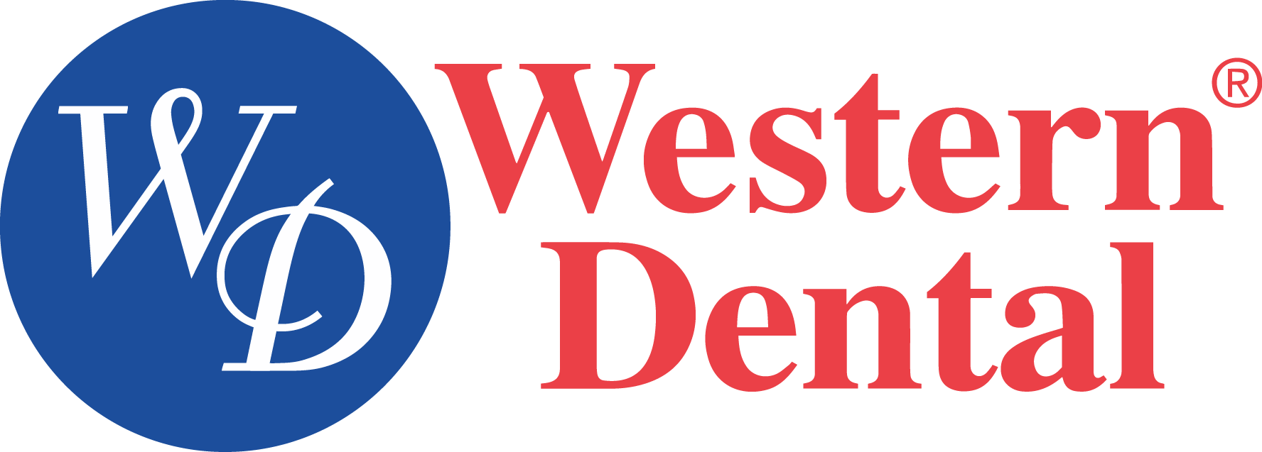 Western Dental Logo - Western Dental Logo Png Clipart (1776x637), Png Download