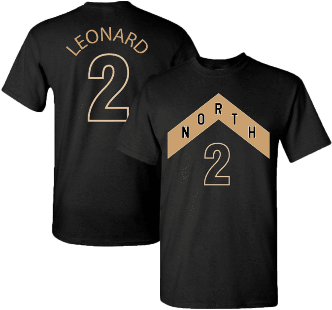 Men's Toronto Raptors Kawhi Leonard City Edition Jersey - Luka Doncic T Shirt Clipart (716x720), Png Download