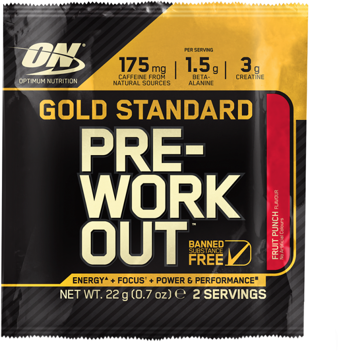 Gold Pre Sample - Gold Standard Pre Workout Sachet Clipart (800x800), Png Download