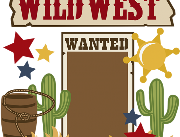 Cactus Clipart Wild West - Wild Wild West Clipart - Png Download (640x480), Png Download