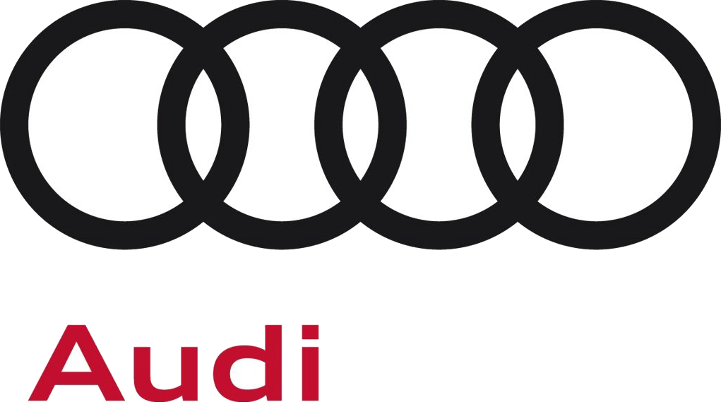 File - Audi - Audi Logo Black And White Clipart (1021x576), Png Download