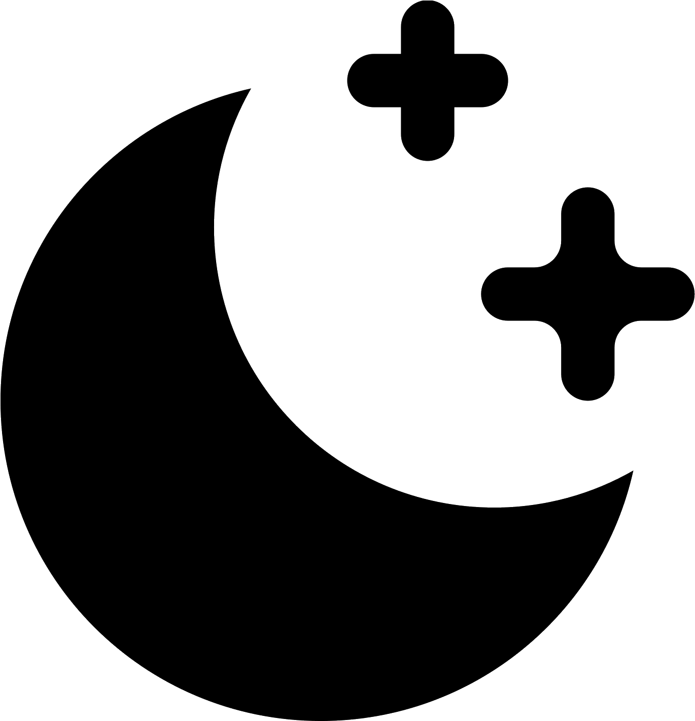 1600 X 1600 5 - Crescent Moon Fat Clipart (1600x1600), Png Download