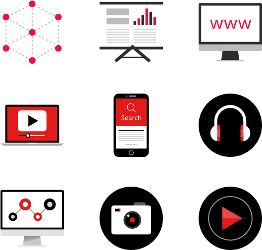 Video Analytics - Video Text Image Icon Clipart (600x564), Png Download