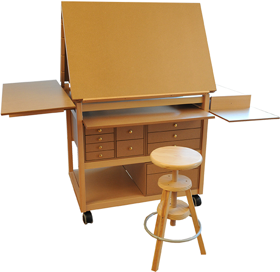 Secretary Desk Clipart (610x592), Png Download